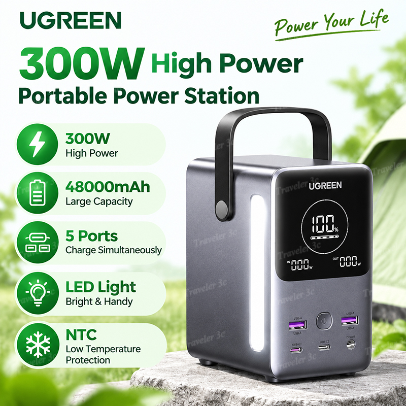 Outdoor Power Adapter Usb C - Gran oferta: batería externa Ugreen PB770