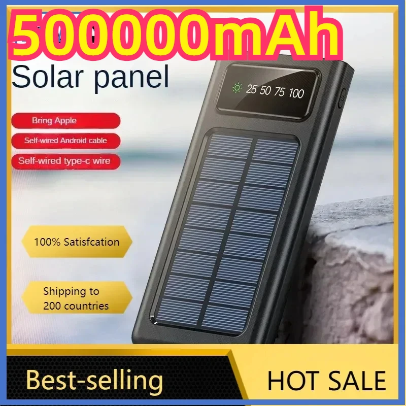 Outdoor Power Adapter Usb C - 500000 Banco de energía solar MAH,
